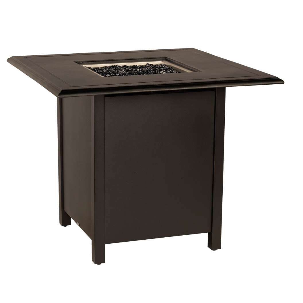 -Woodard-Square Counter Height Fire Table-Pangaea Patio