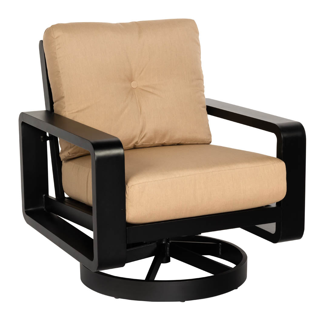 -Woodard-Vale Swivel Lounge Chair-Pangaea Patio