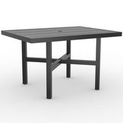 36" x 48" Tri-Slat Rectangular Dining Umbrella Table