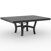 36" x 48" Tri-Slat Carson Rectangular Umbrella Coffee Table