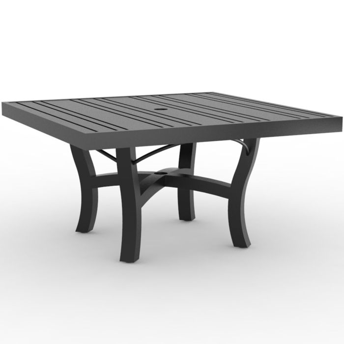 36" Tri-Slat Carson Square Umbrella Coffee Table