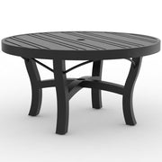 36" Tri-Slat Carson Round Umbrella Coffee Table