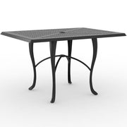 36" x 48" Hampton Cabriole Rectangular Dining Umbrella Table