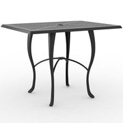 36" x 48" Hampton Cabriole Rectangular Counter Height Umbrella Table