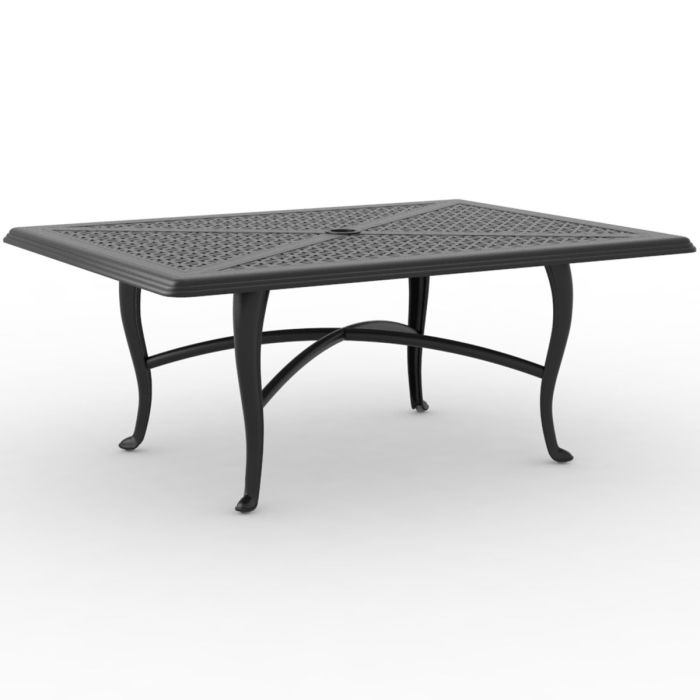 36" x 48" Hampton Cabriole Rectangular Coffee Table