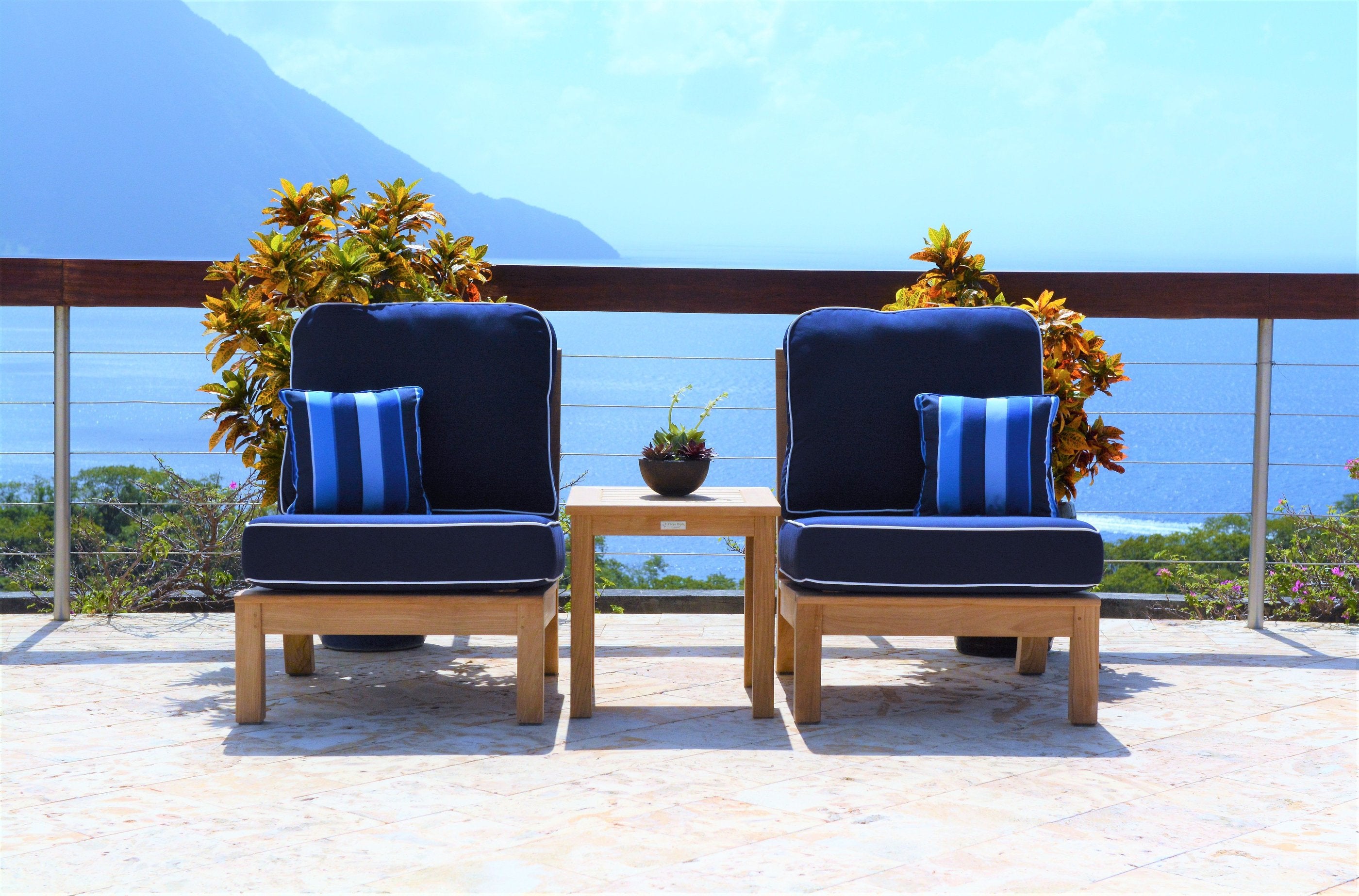 Three Birds Casual Newport Side Table - Thumbnail 5