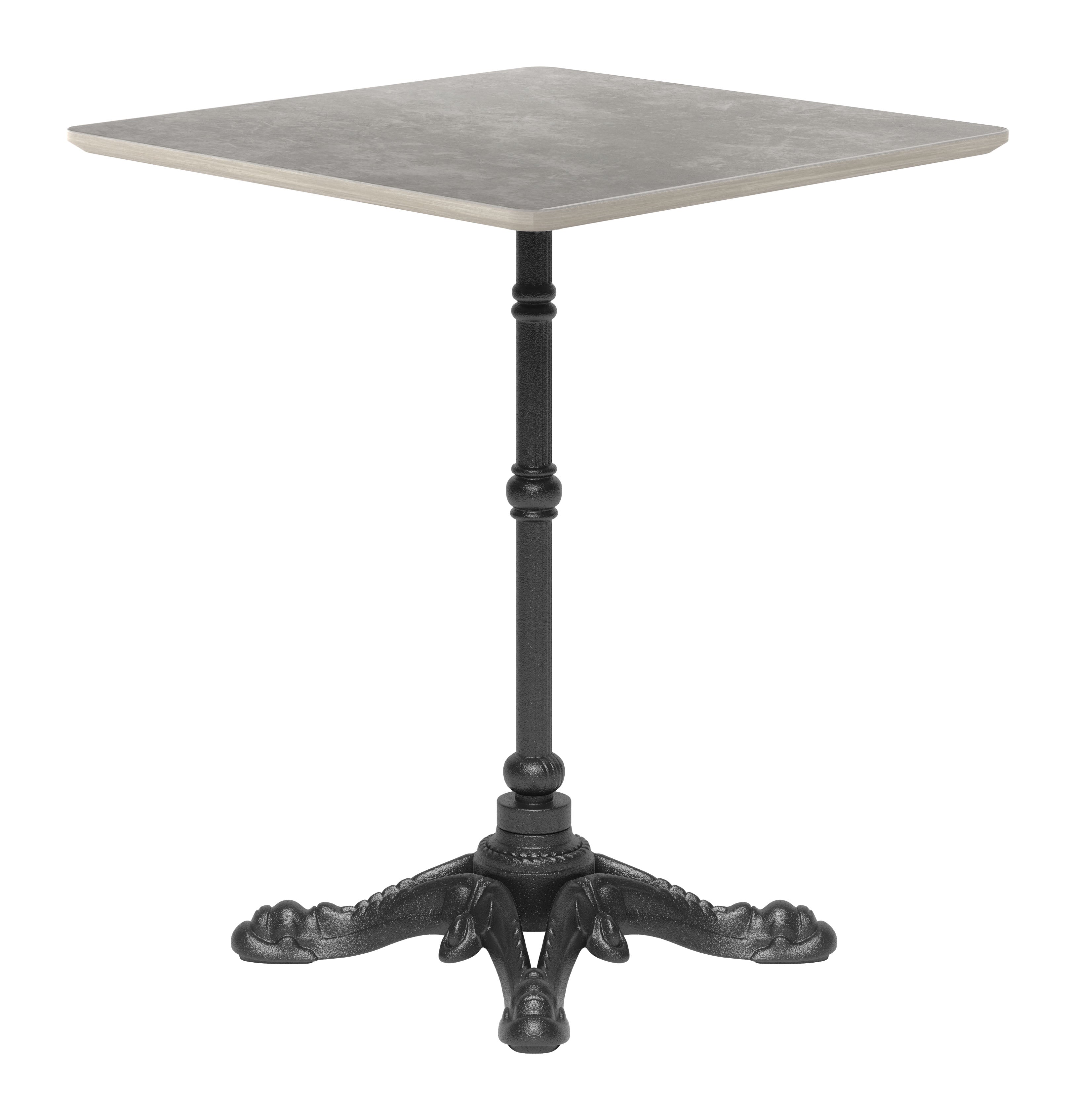 -ZUO-Alfresco Dining Table Gray-Pangaea Patio