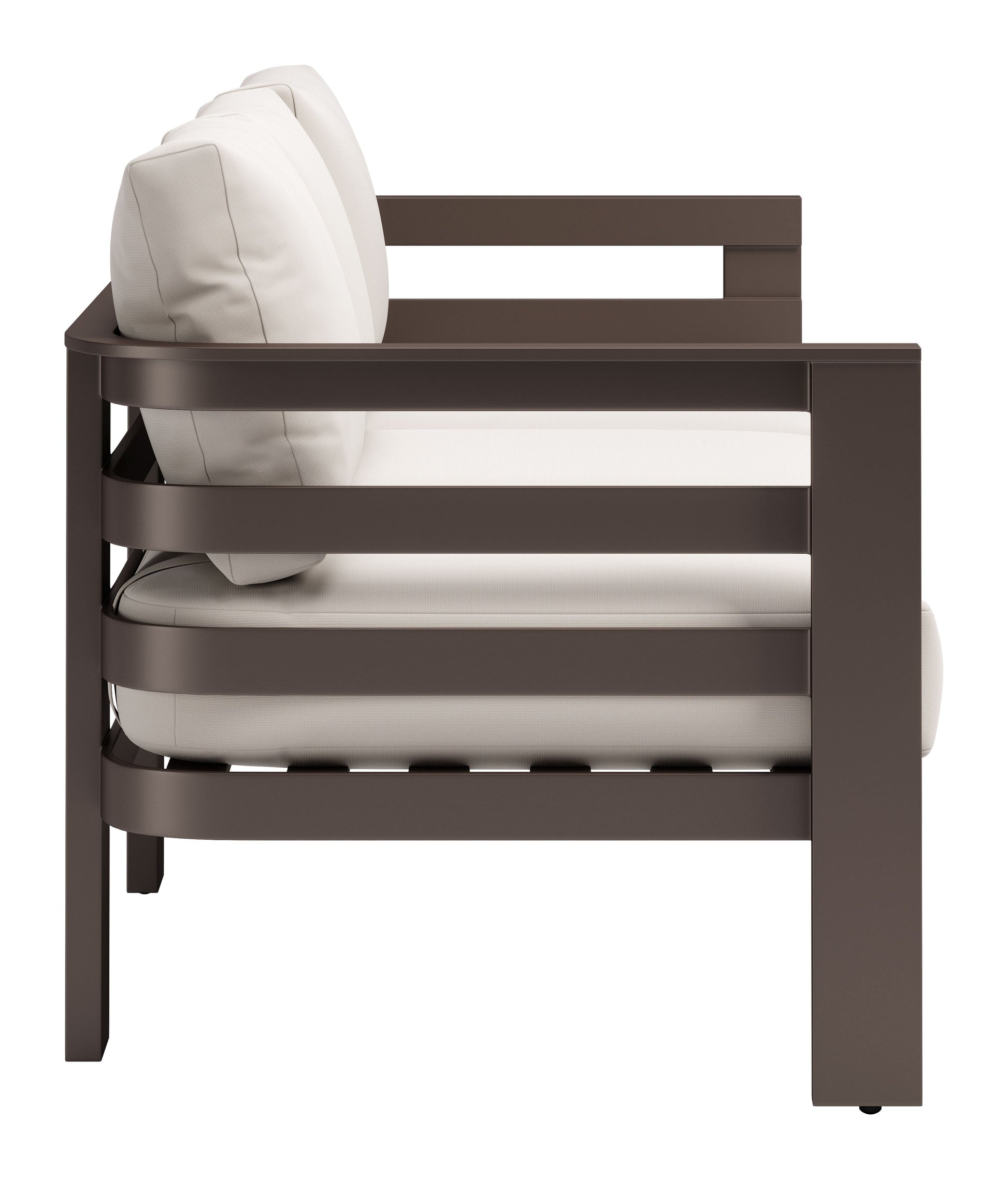 -ZUO-Bal Harbor Sofa White-Pangaea Patio