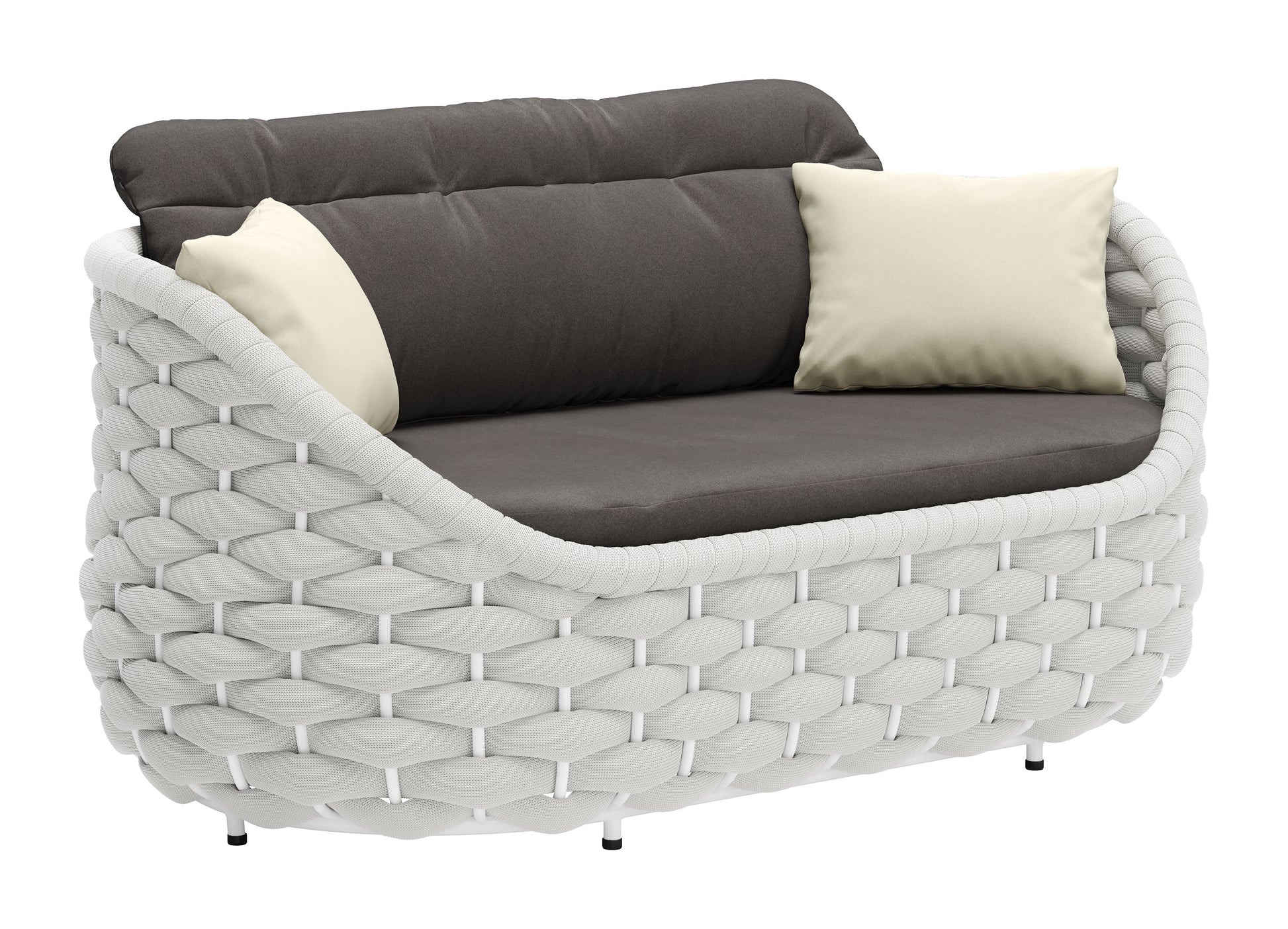 Z704026-ZUO-Coral Reef Loveseat-Pangaea Patio