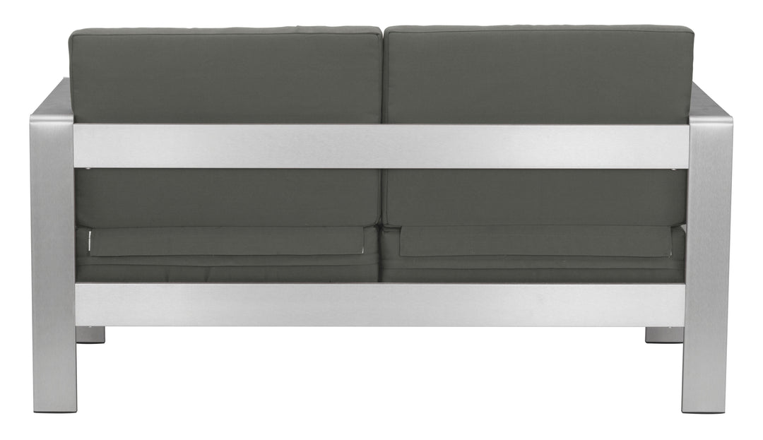 Z703986-ZUO-Cosmopolitan Sofa Dark Gray-Pangaea Patio