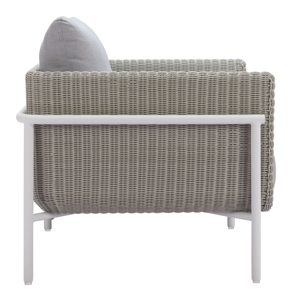 Z704015-ZUO-Frais Armchair Gray-Pangaea Patio