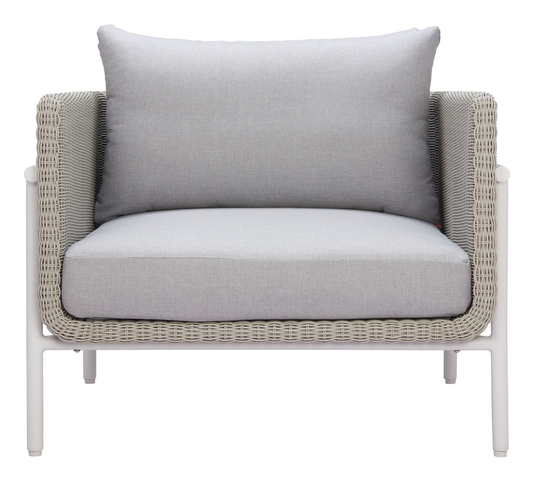 Z704015-ZUO-Frais Armchair Gray-Pangaea Patio