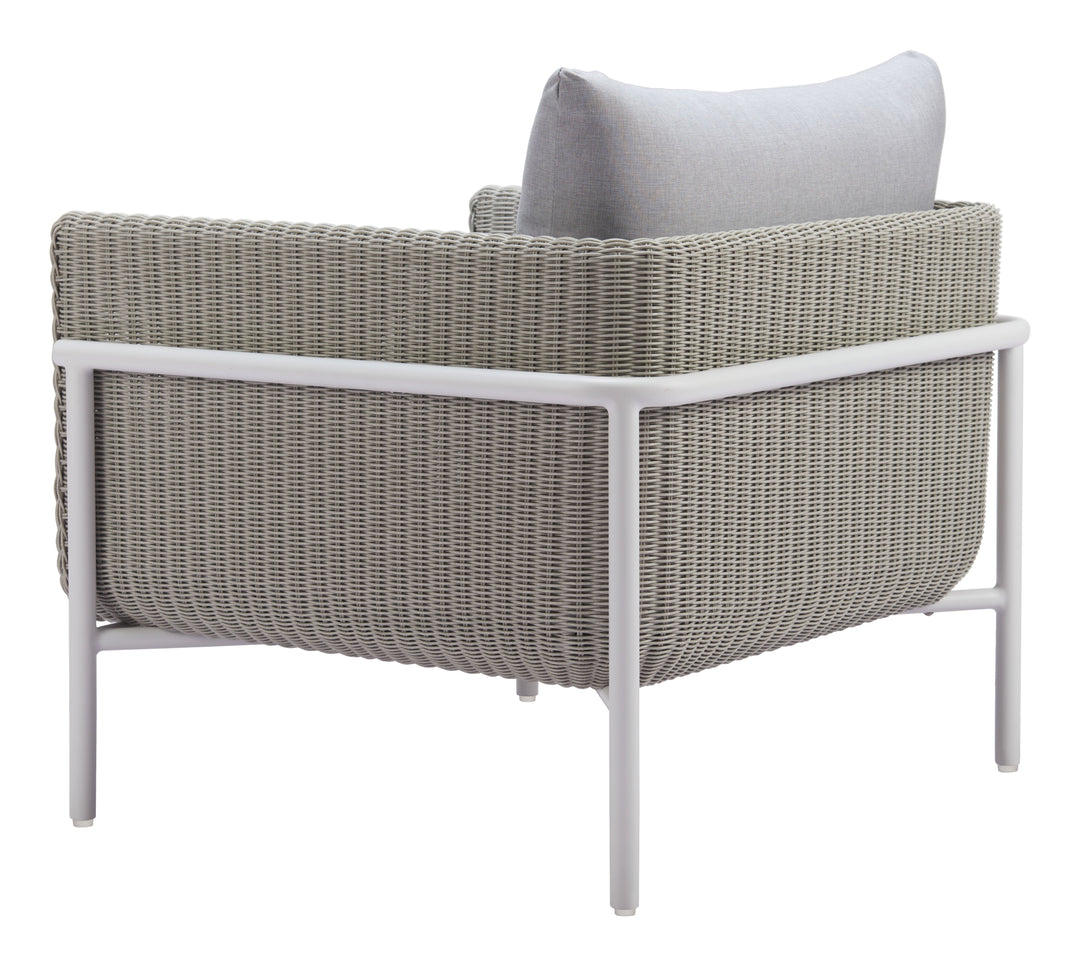 Z704015-ZUO-Frais Armchair Gray-Pangaea Patio