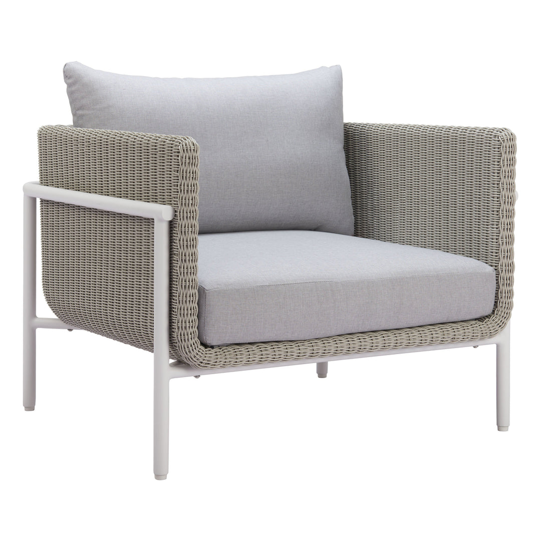 Z704015-ZUO-Frais Armchair Gray-Pangaea Patio