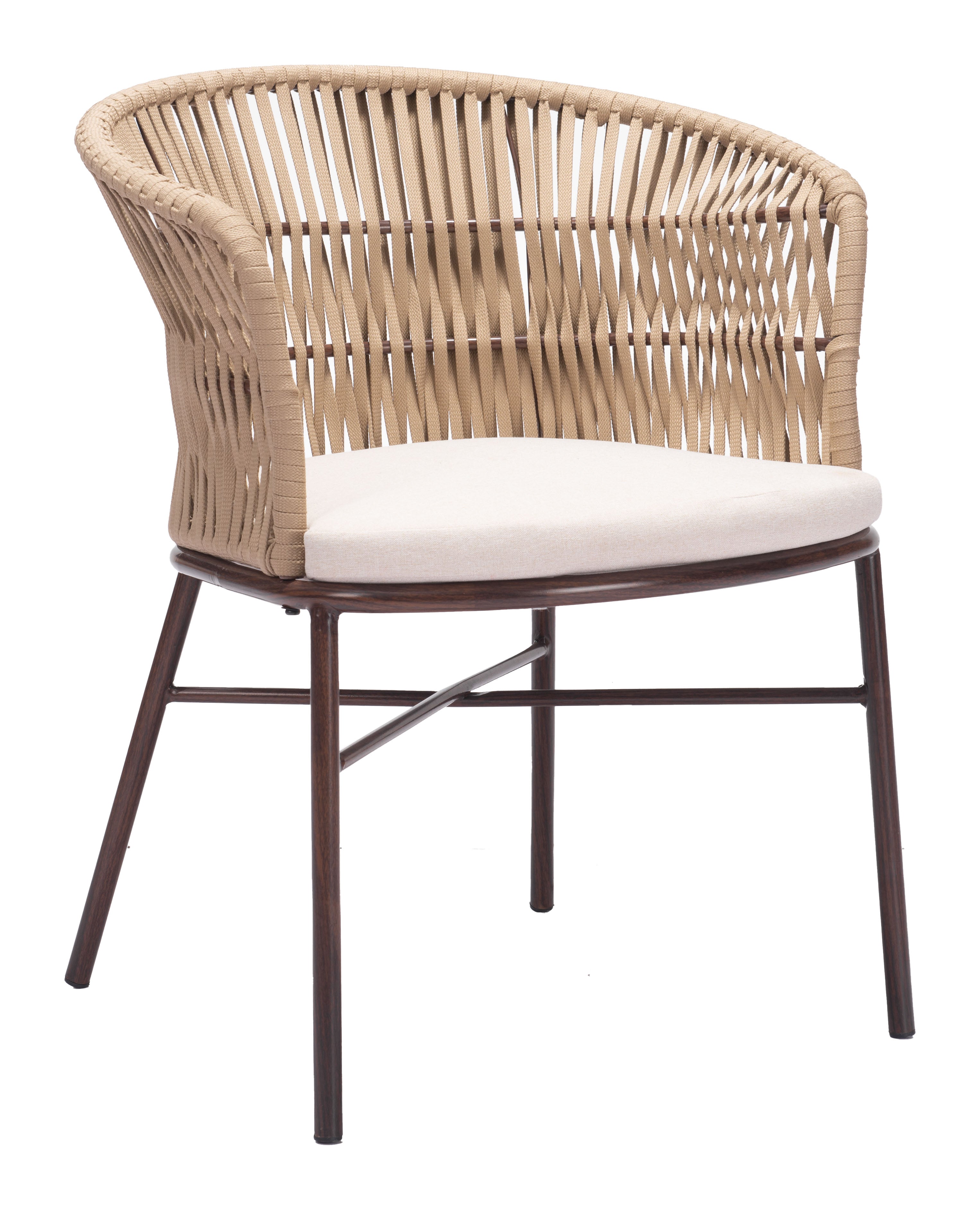 Z703988-ZUO-Freycinet Dining Chair (Set of 2)-Natural-Pangaea Patio