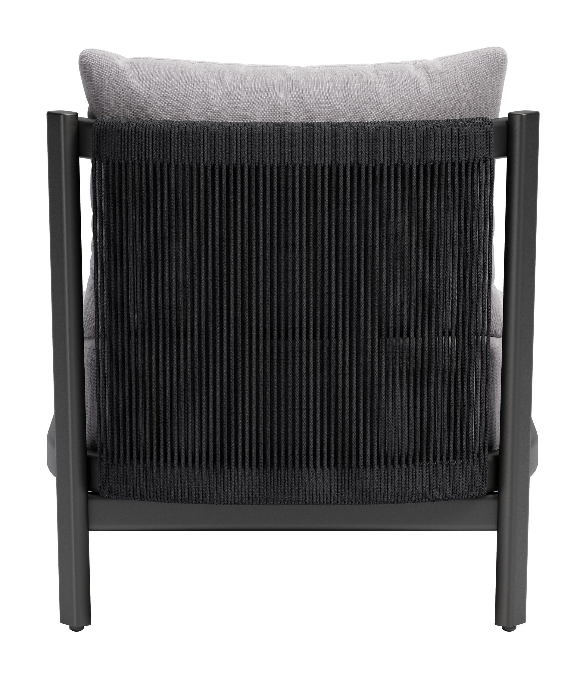 -ZUO-Horizon Accent Chair Gray-Pangaea Patio
