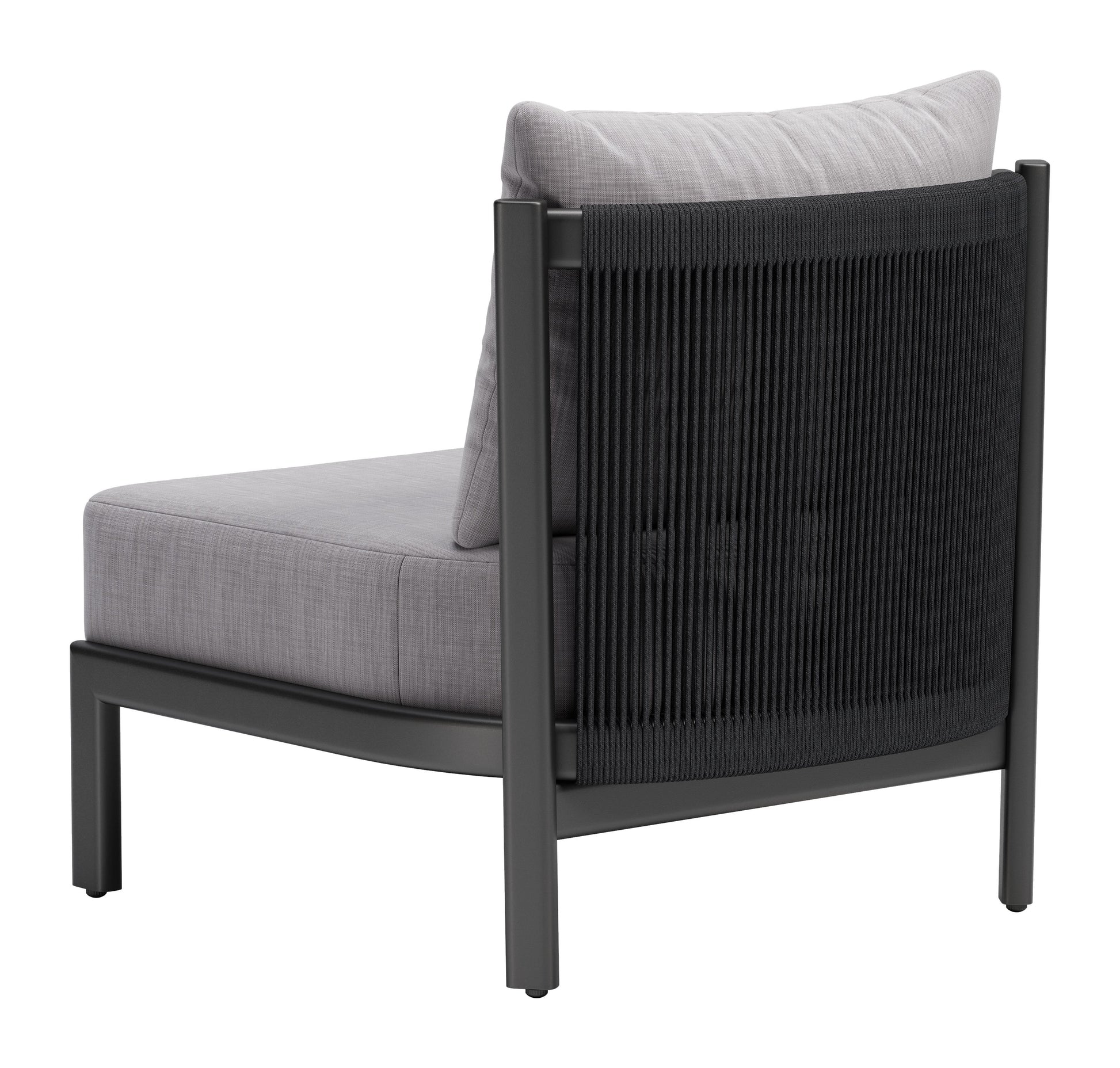 -ZUO-Horizon Accent Chair Gray-Pangaea Patio