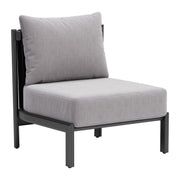 -ZUO-Horizon Accent Chair Gray-Pangaea Patio