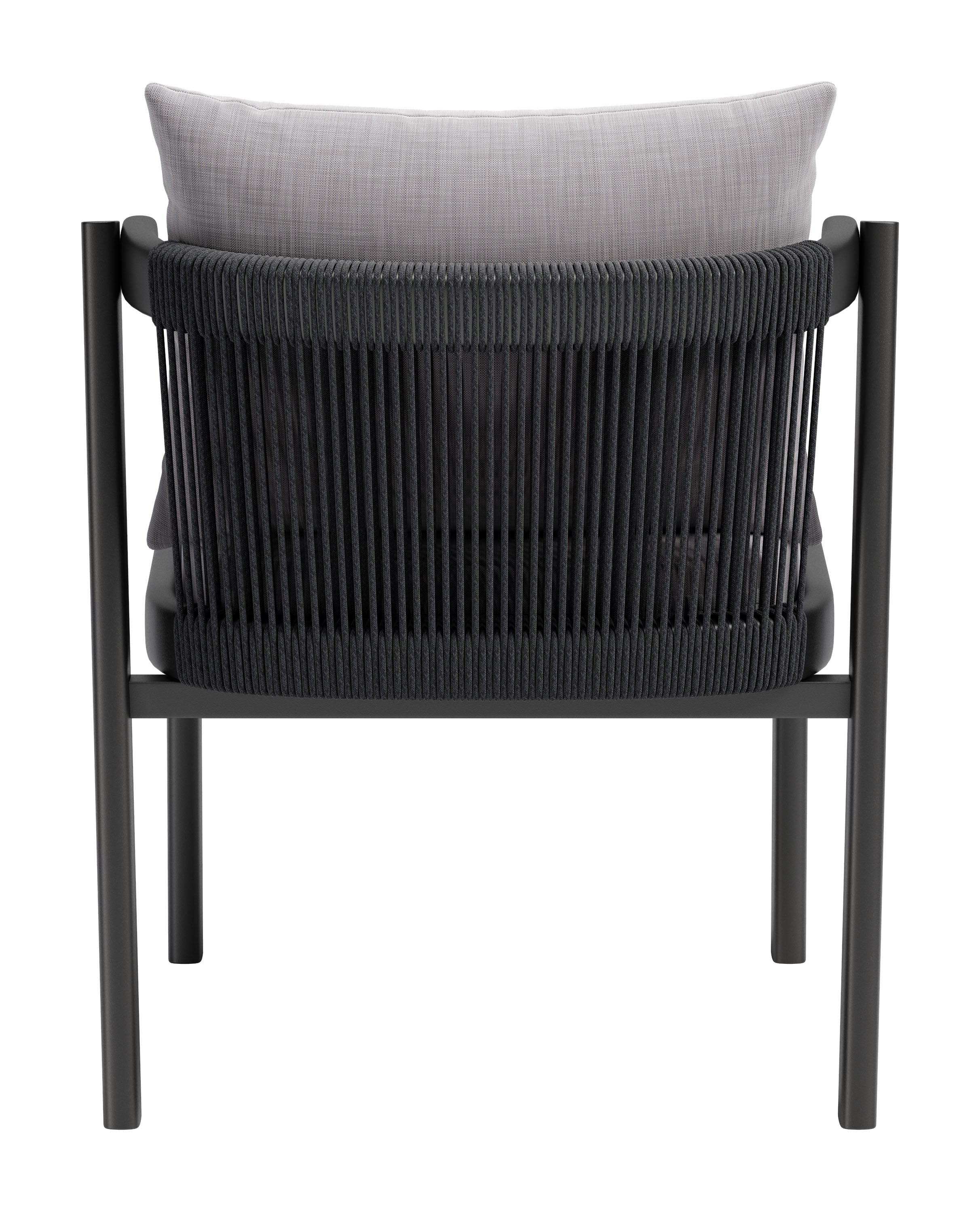 -ZUO-Horizon Dining Chair (Set of 2) Gray-Pangaea Patio