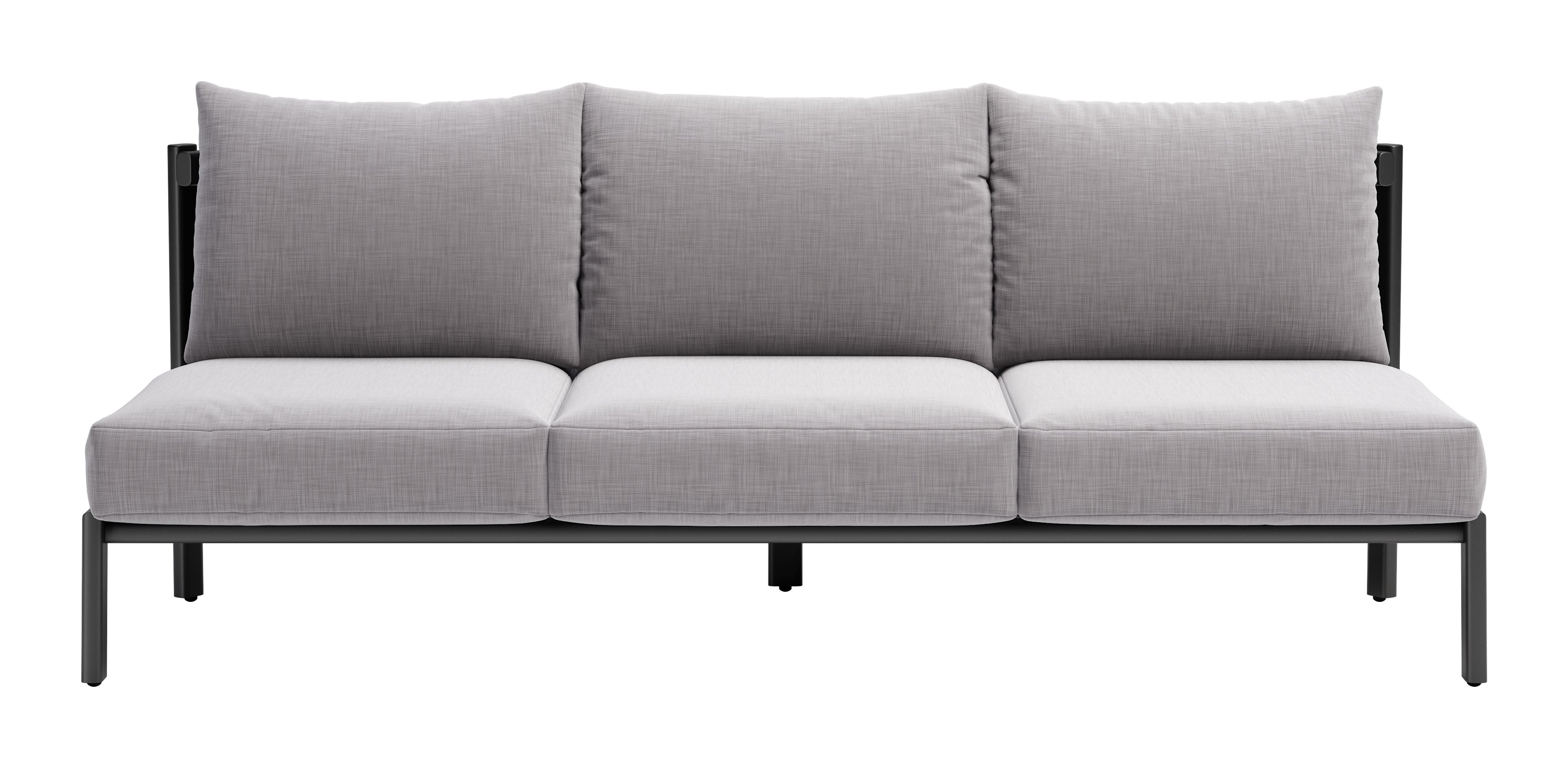 -ZUO-Horizon Sofa Gray-Pangaea Patio