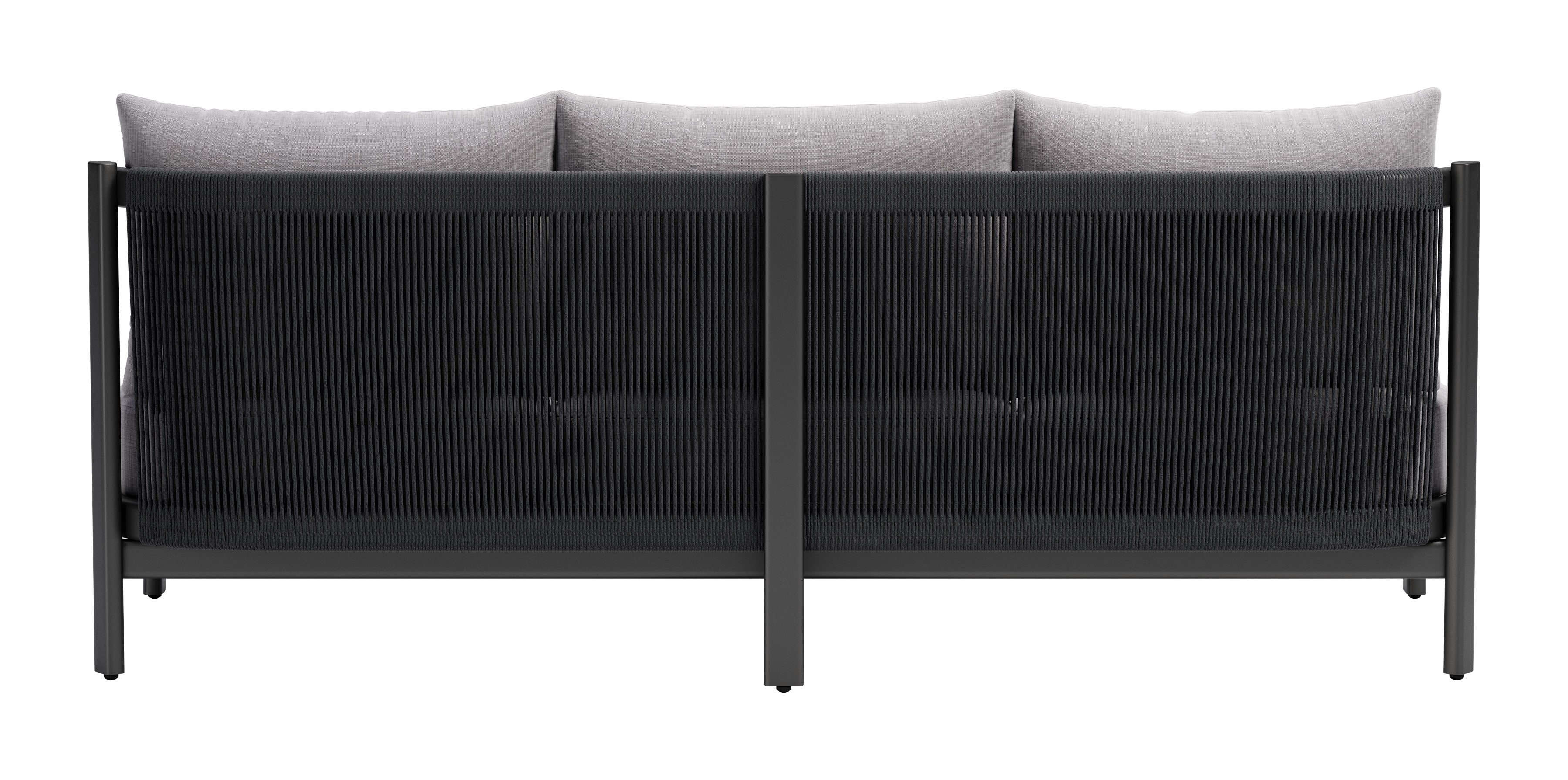 -ZUO-Horizon Sofa Gray-Pangaea Patio