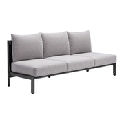 -ZUO-Horizon Sofa Gray-Pangaea Patio
