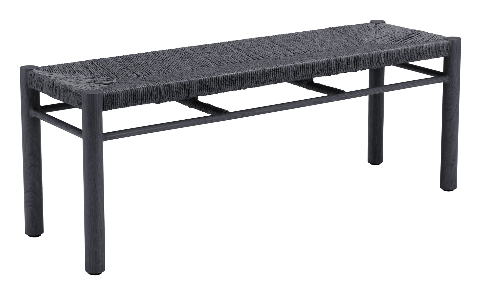 Z704087-ZUO-Iska Bench-Black-Pangaea Patio