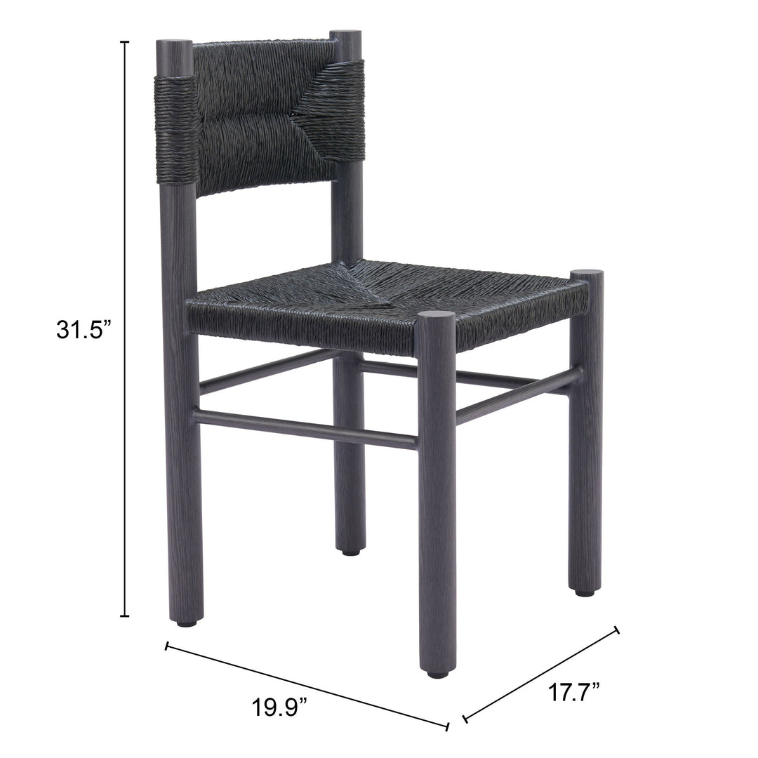 -ZUO-Iska Dining Chair (Set of 2)-Pangaea Patio