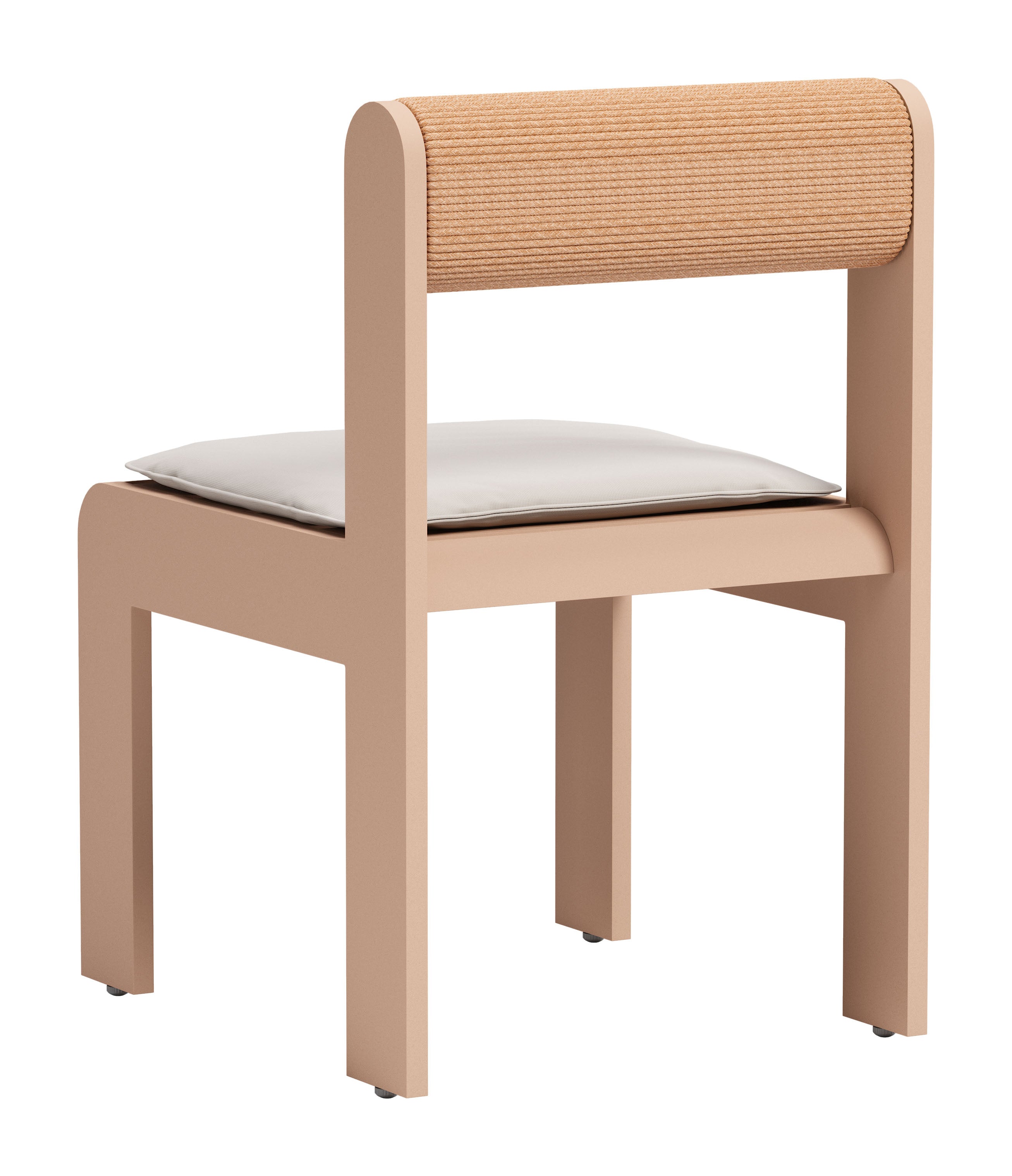 -ZUO-Island Dining Chair (Set of 2) White-Pangaea Patio