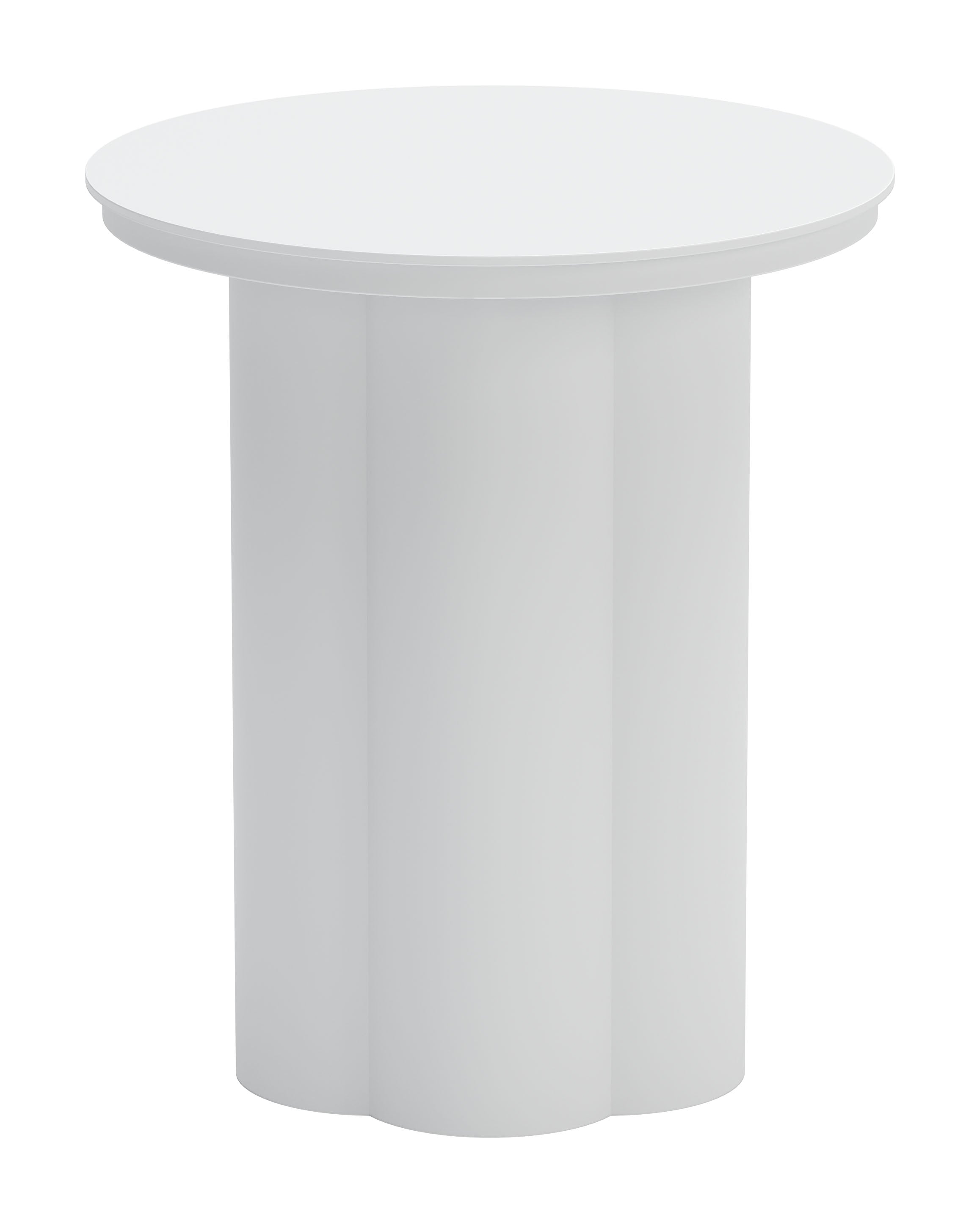 -ZUO-Kogur Side Table White-Pangaea Patio