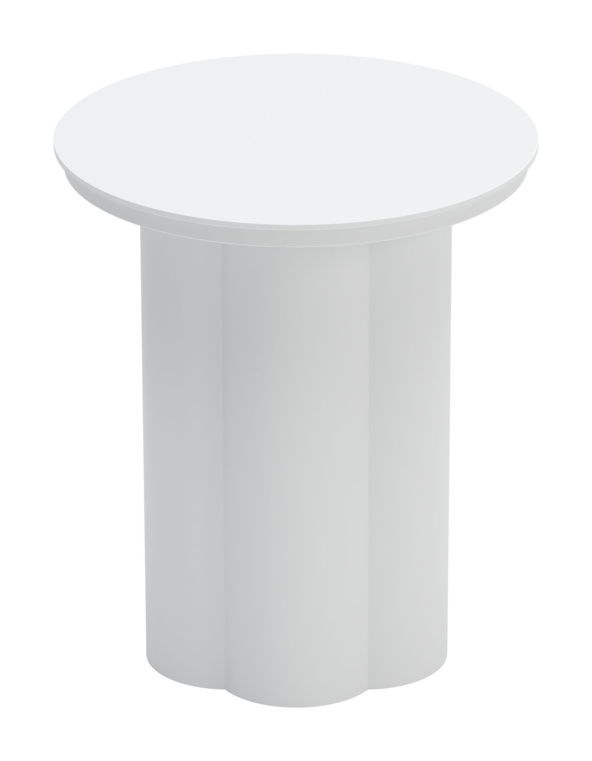 -ZUO-Kogur Side Table White-Pangaea Patio