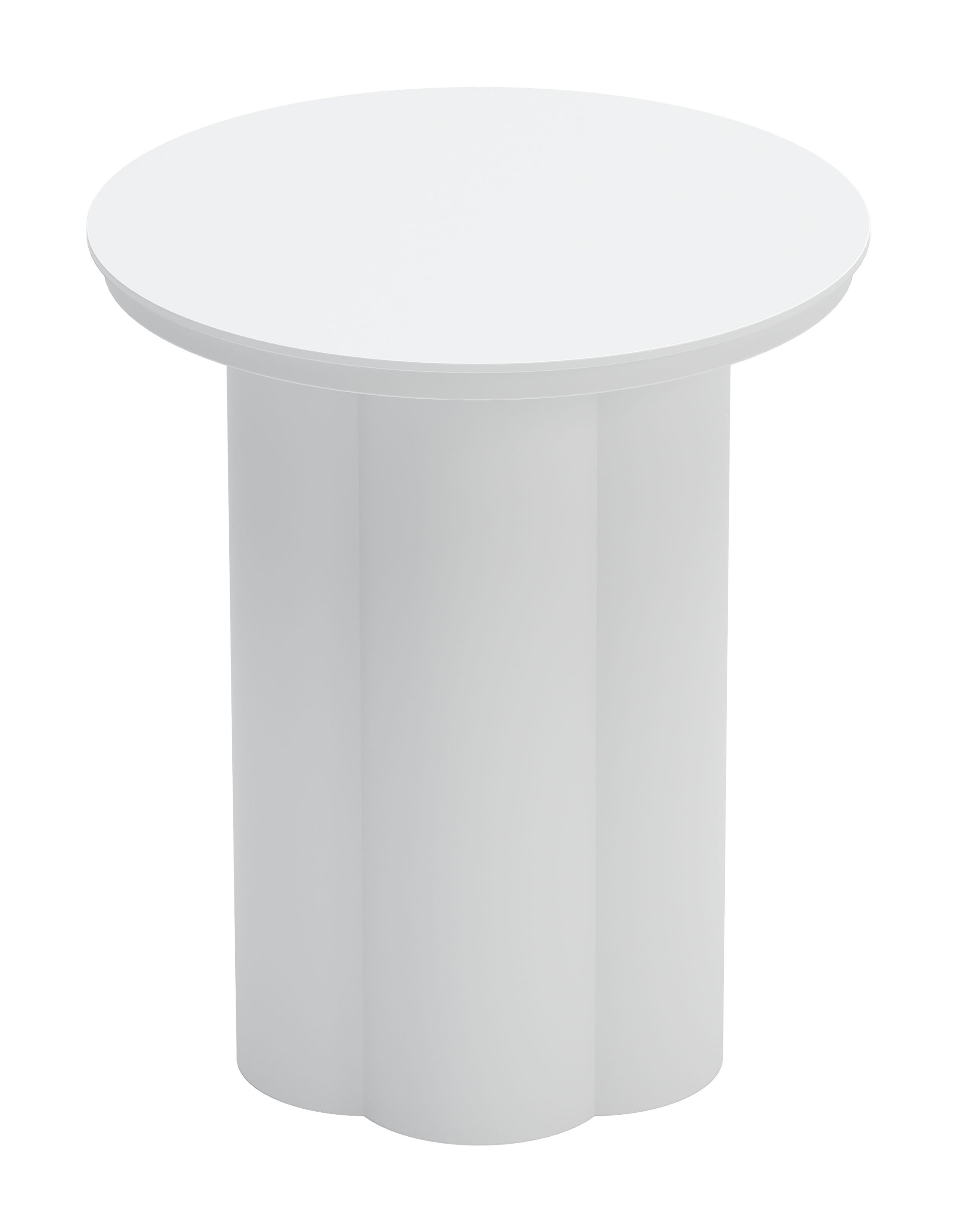 -ZUO-Kogur Side Table White-Pangaea Patio