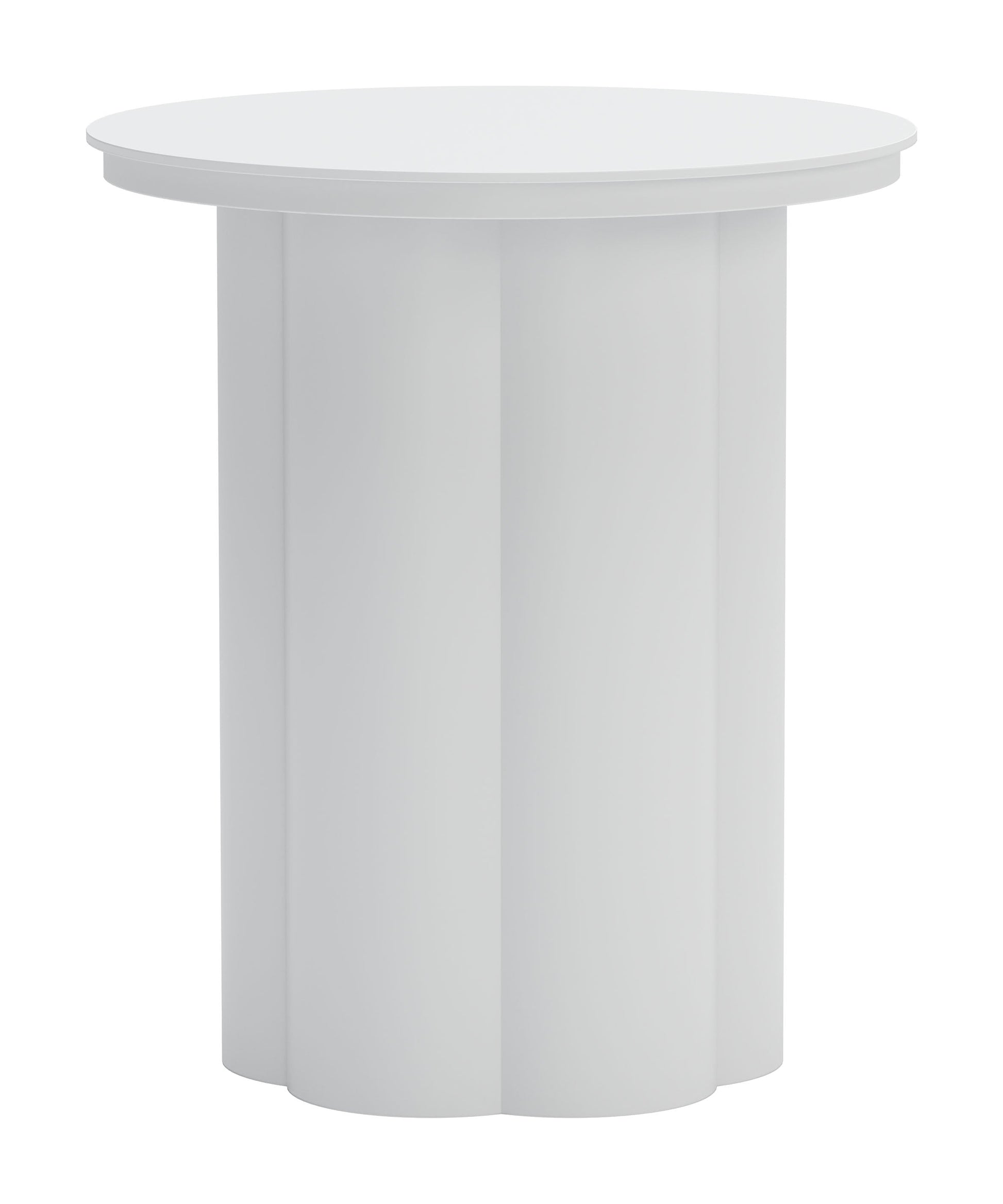 -ZUO-Kogur Side Table White-Pangaea Patio