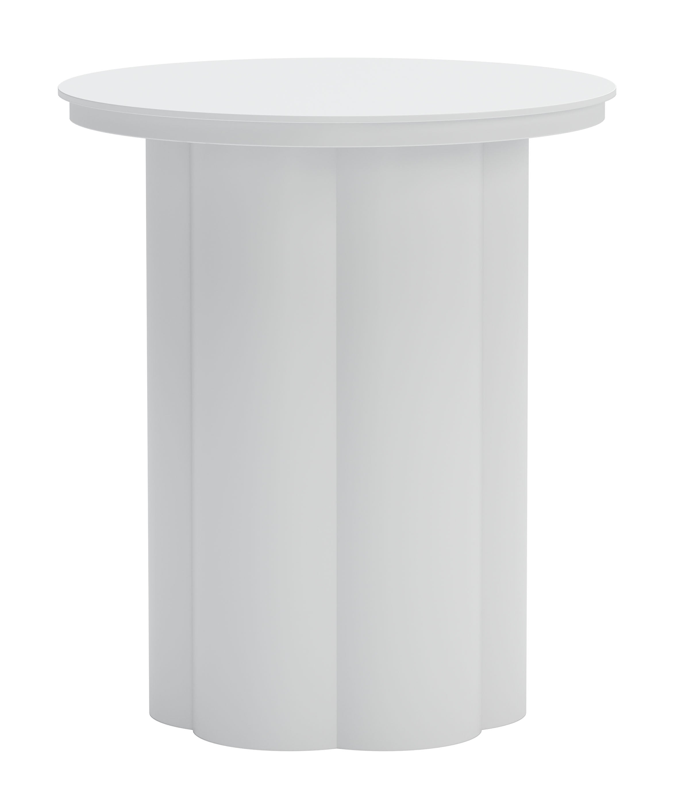 -ZUO-Kogur Side Table White-Pangaea Patio
