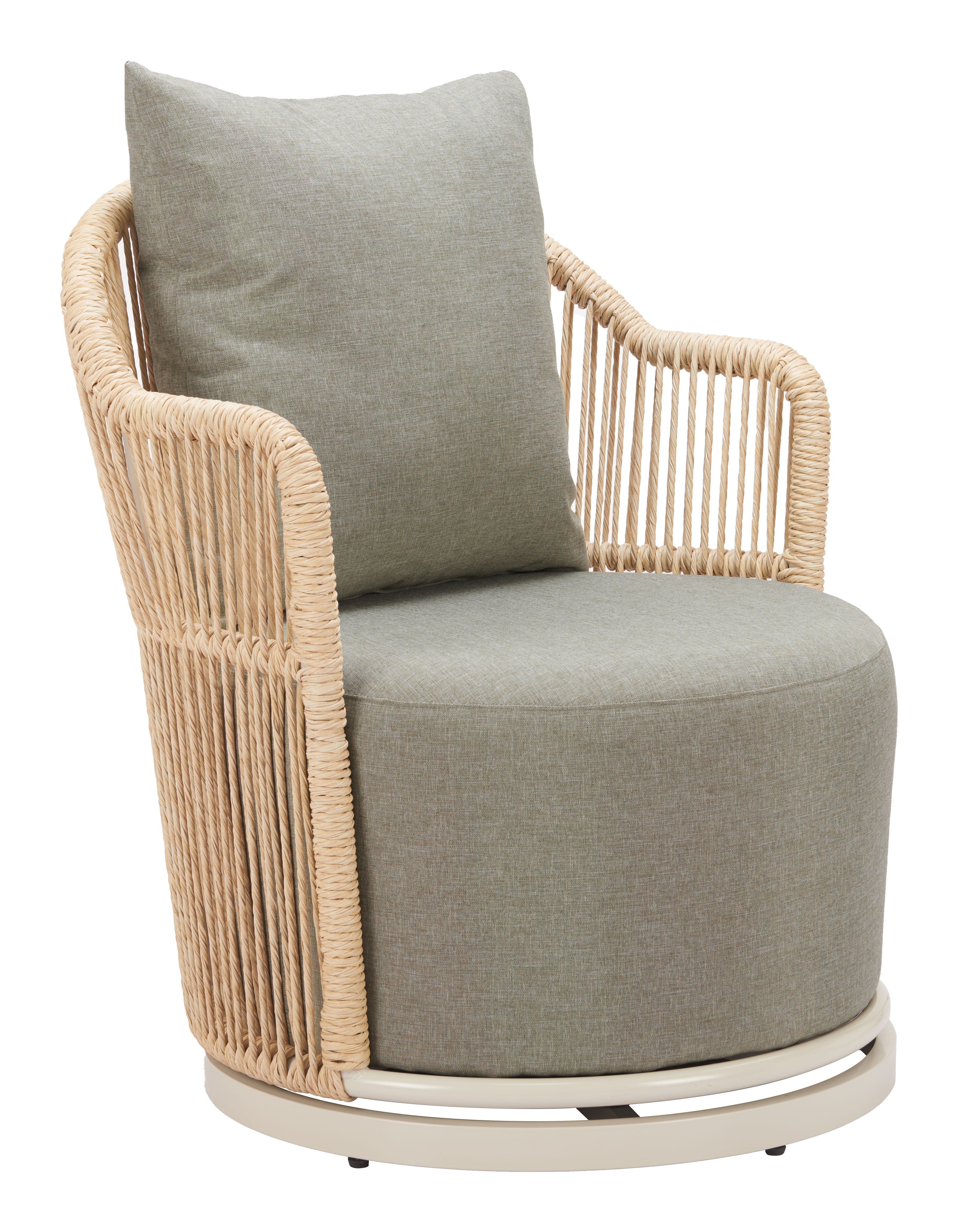 Z704174-ZUO-Lanai Swivel Chair-Pangaea Patio