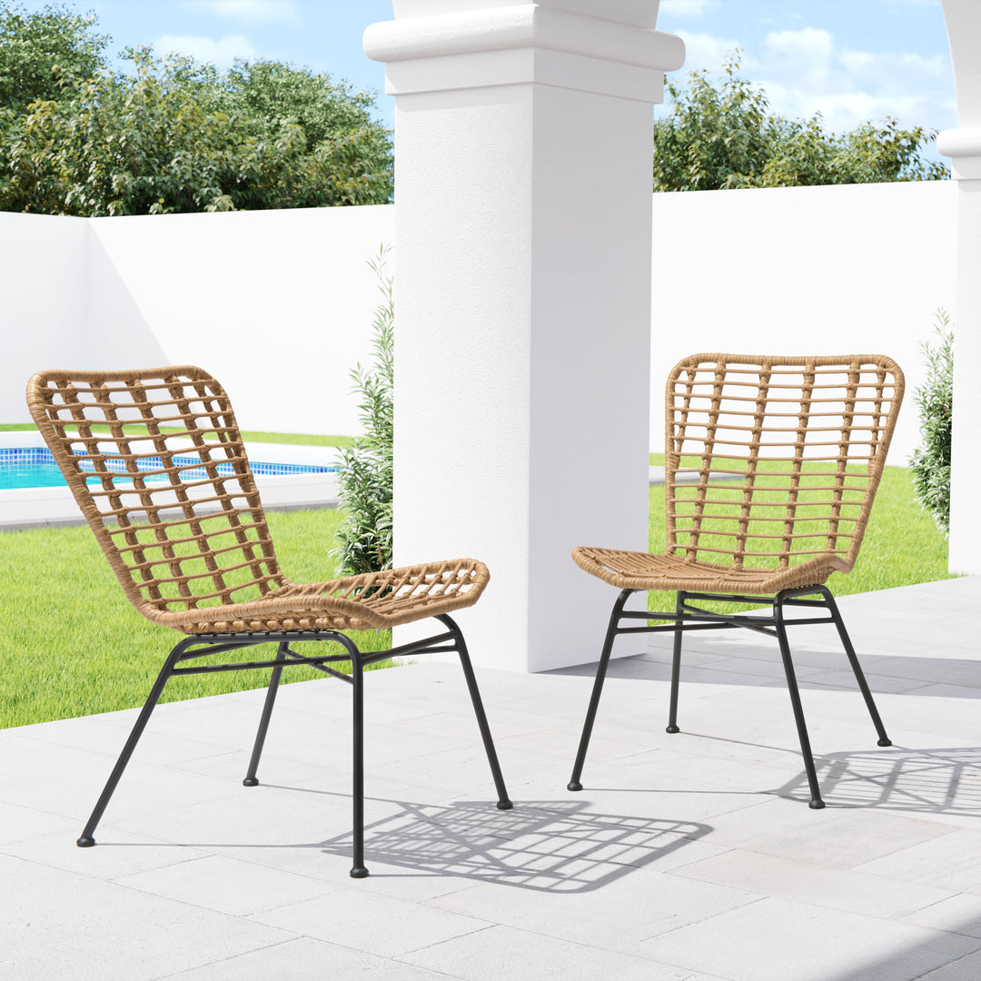 -ZUO-Lorena Dining Chair (Set of 2)-Pangaea Patio