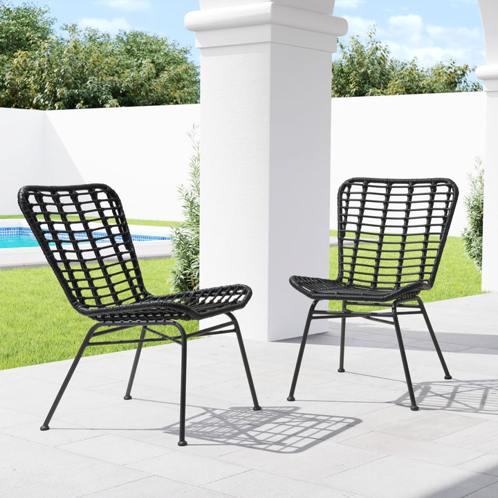 -ZUO-Lorena Dining Chair (Set of 2)-Pangaea Patio