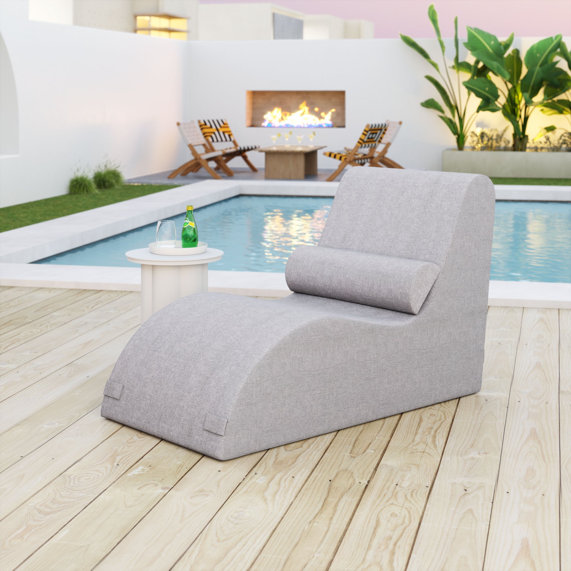 -ZUO-Luanda Lounge Chair-Pangaea Patio