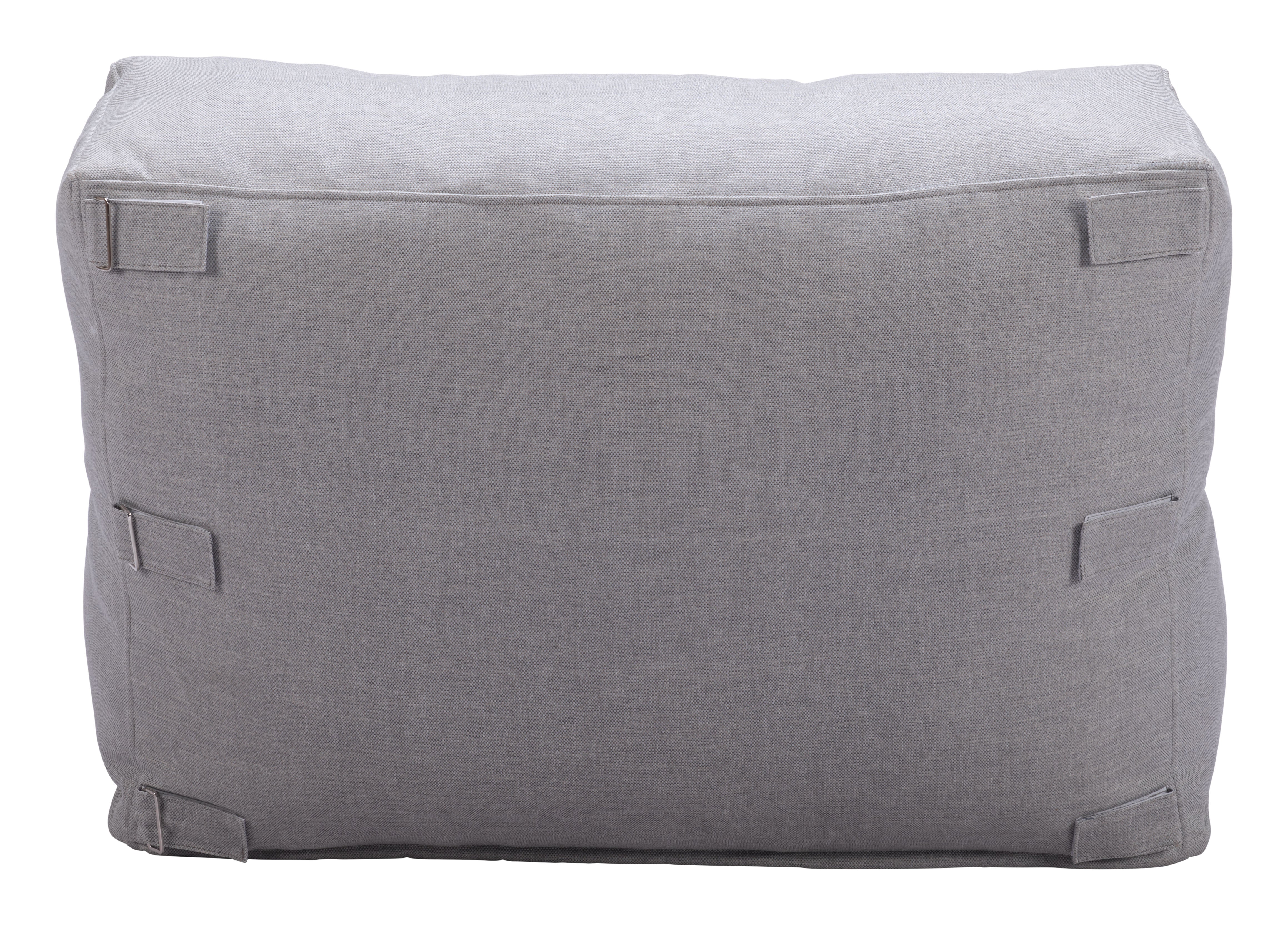 -ZUO-Luanda Middle Chair Gray-Pangaea Patio