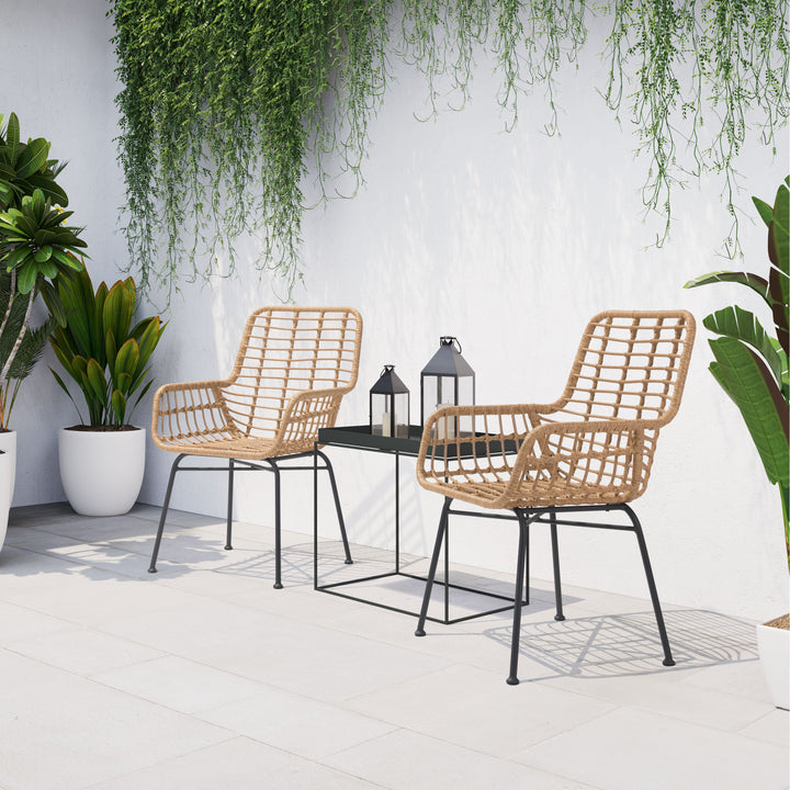 -ZUO-Lyon Dining Chair (Set of 2)-Pangaea Patio