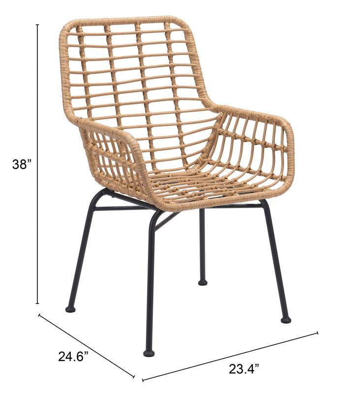 -ZUO-Lyon Dining Chair (Set of 2)-Pangaea Patio