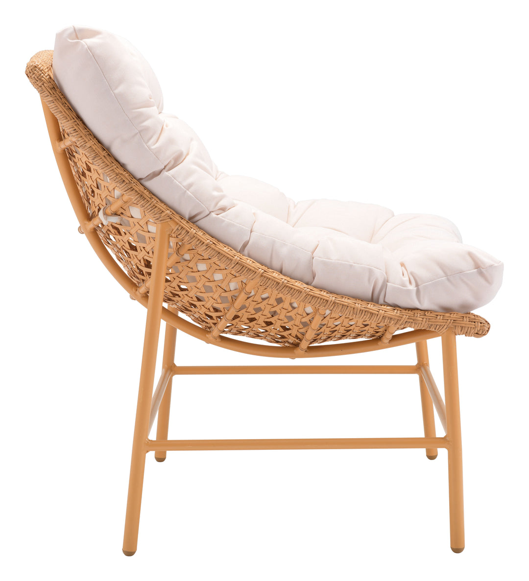 Z703972-ZUO-Merilyn Accent Chair Beige & Natural-Pangaea Patio