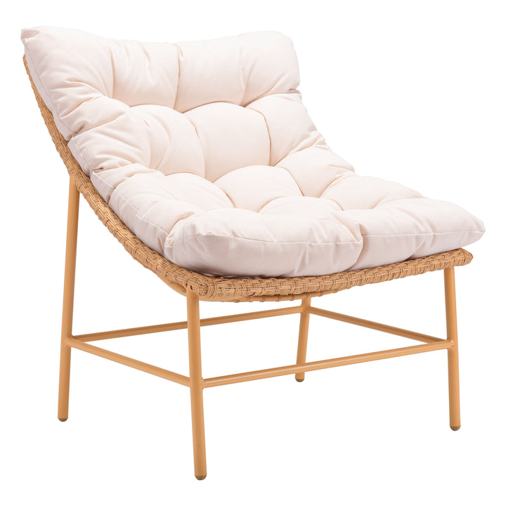 Z703972-ZUO-Merilyn Accent Chair Beige & Natural-Pangaea Patio