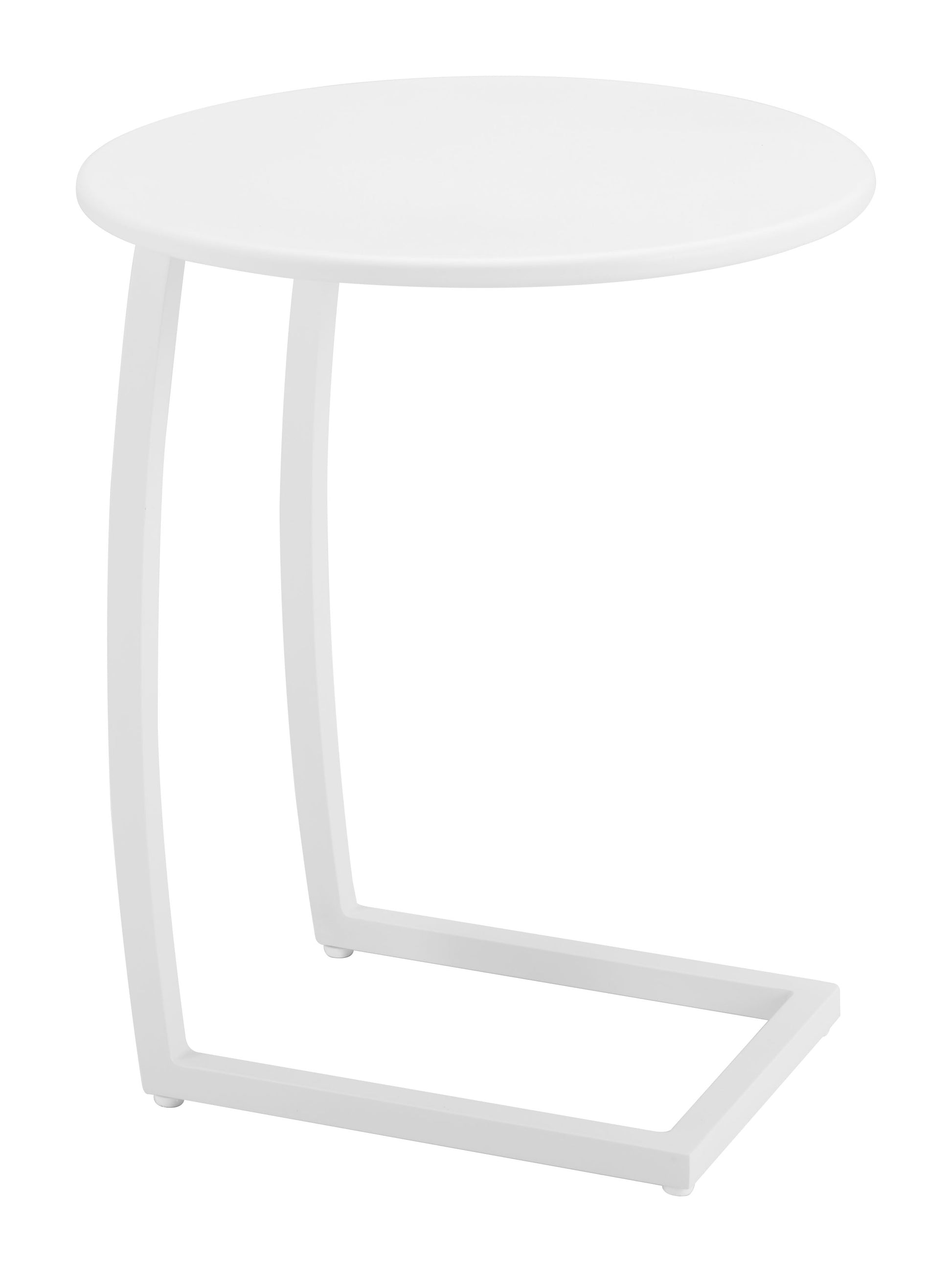 Z704064-ZUO-Noga End Table-White-Pangaea Patio