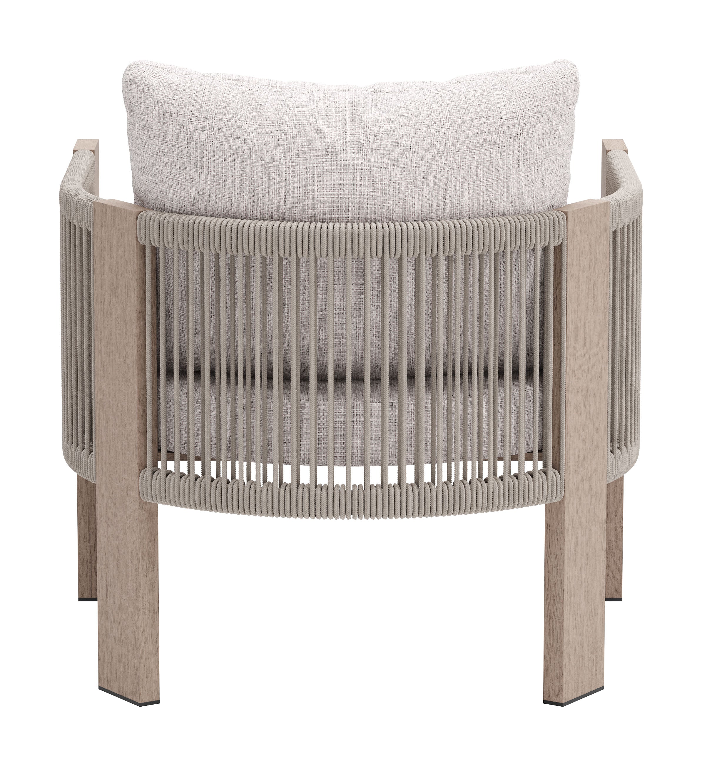 -ZUO-Rebel Accent Chair Beige-Pangaea Patio
