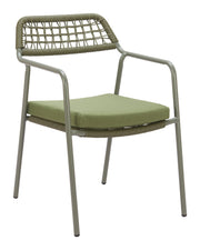 Z704167-ZUO-Rio Dining Chair (Set of 2)-Green-Pangaea Patio