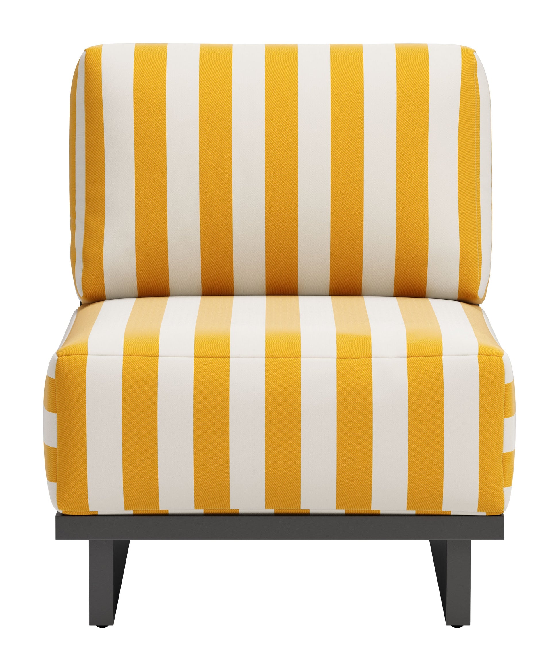 -ZUO-Shoreline Accent Chair Yellow-Pangaea Patio