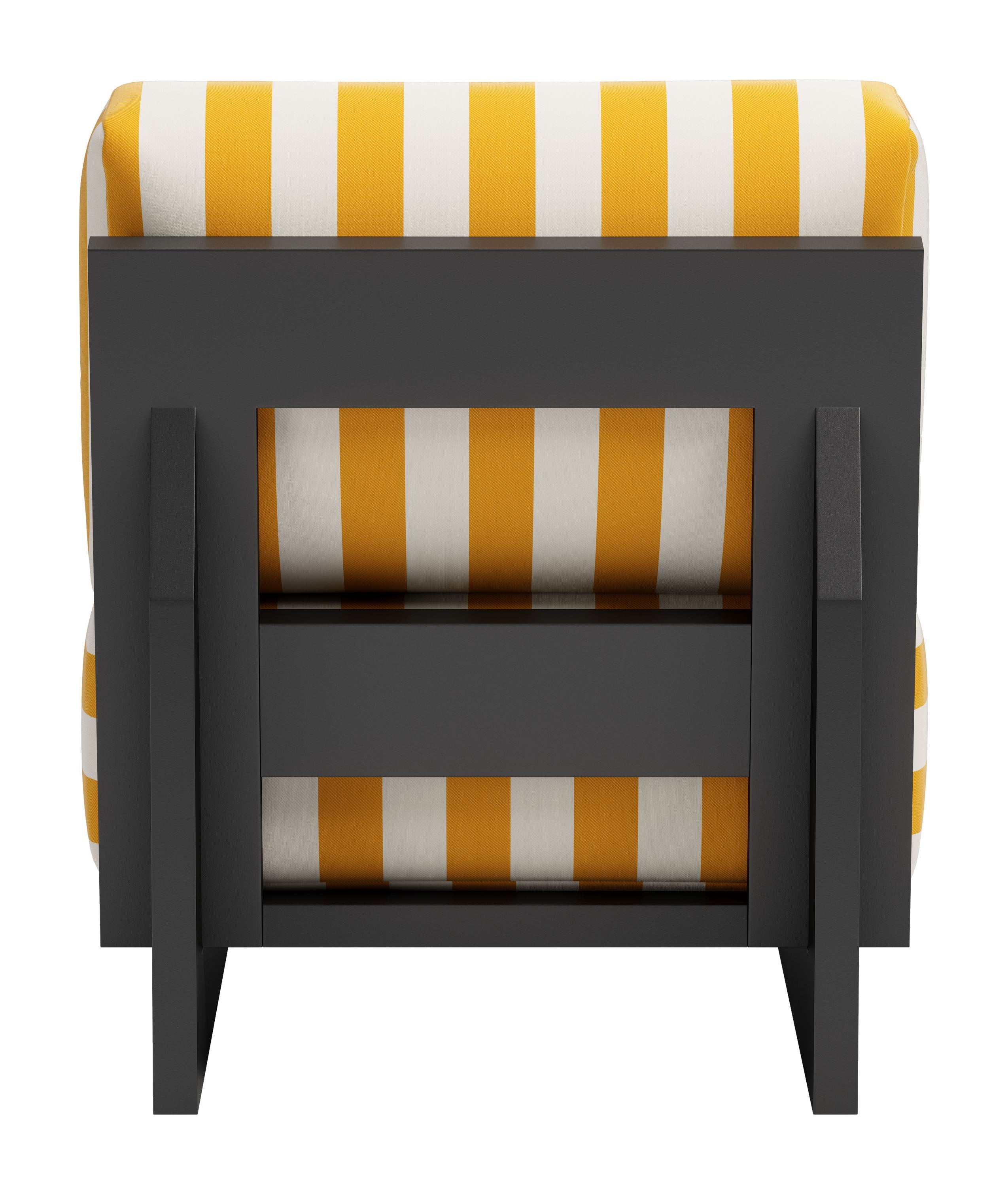 -ZUO-Shoreline Accent Chair Yellow-Pangaea Patio