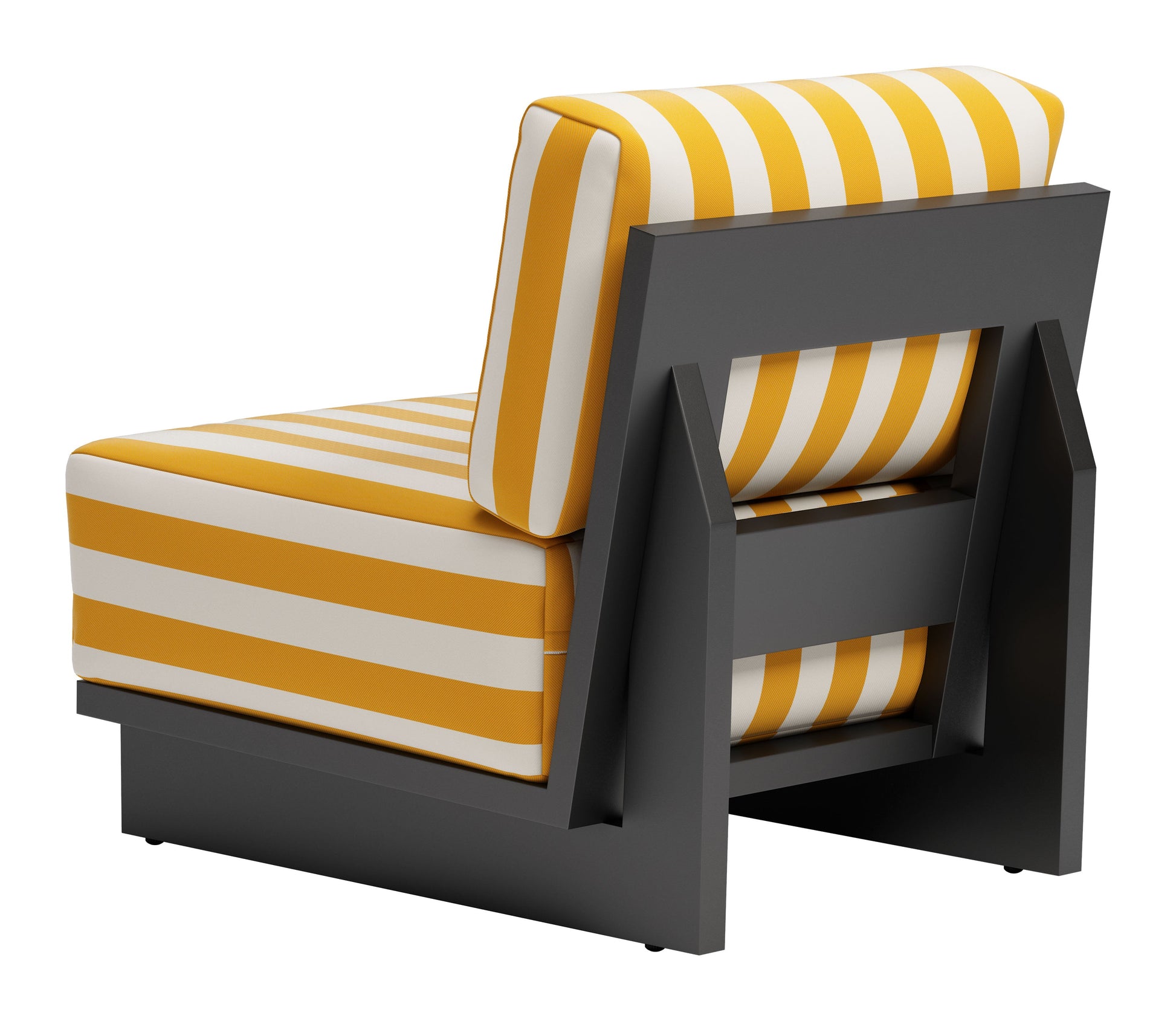 -ZUO-Shoreline Accent Chair Yellow-Pangaea Patio