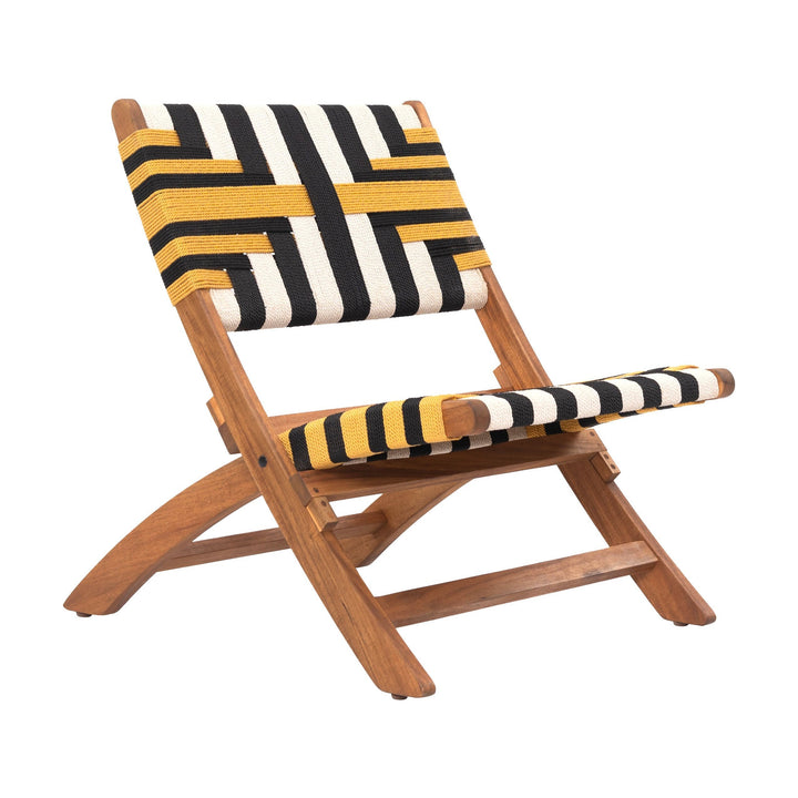 -ZUO-Sunbeam Lounge Chair Multicolor-Pangaea Patio